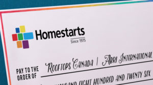 Homestarts commits to sustained donations to Diversity Scholarships and Rooftops Canada