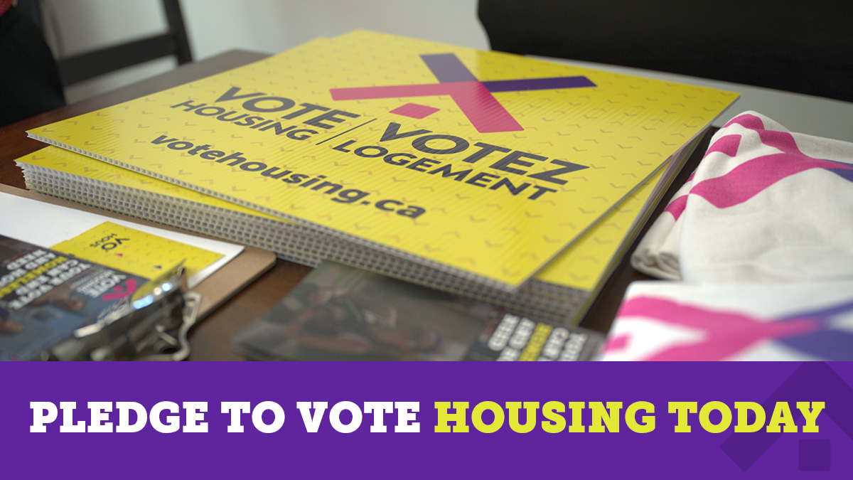 Federal election underway: Four easy ways to help the Vote Housing campaign