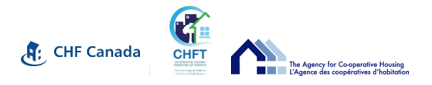 Logos of CHF Canada, CHFT and The Agency