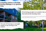 “A sustainable and inclusive solution”: Co-op housing in the news