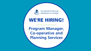 JOB POSTING: Program Manager, Co-operative and Planning Services, Atlantic