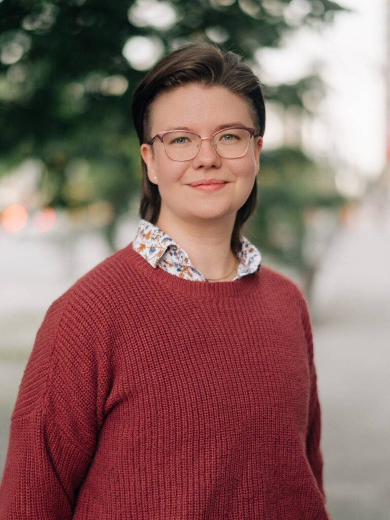 Sarah Jensen (Vice-President) (they/she)