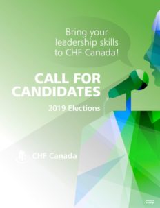 Call for Candidates:  bring your skills to CHF Canada!
