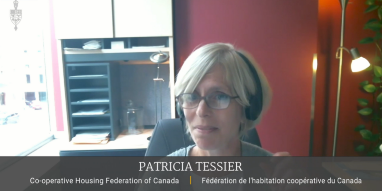 CHF Canada addresses the Standing Committee on Finance: “A housing system that works for all people in Canada must include more co-operative housing”