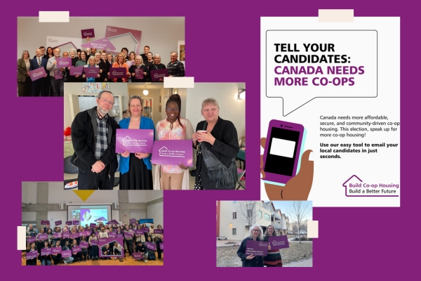 Your impact this election: “Build Co-op Housing, Build a Better Future” campaign update